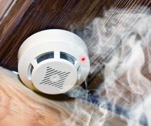 Condominium winter safety and fire prevention. Smoke detectors.