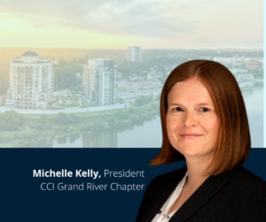 Michelle Kelly. Robson Carpenter. President of Grand River Chapter. CCI. Canadian Condominium Institute. Lawyer. 